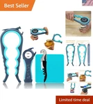 Jar Bottle Opener Set 6-in-1 Multi-function Kitchen Tool For Seniors With Art.... Fixed Price $23.85.