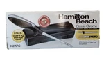 New - Hamilton Beach Classic Chrome Electric Kitchen Knife With Case. Fixed Price $18.18.