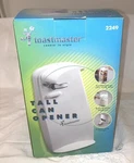 Toastmaster Tall Can Opener & Knife Sharpener Model 2249 Cookin' In Style New. Fixed Price $23.74.