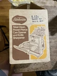 Sunbeam Can Opener Knife Sharpener Vintage 5-13x Sn-5-1a Mec4 Harvest Gold New!. Fixed Price $179.00.