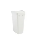 Trash Can Swing Top Waste Container 12.2 Gallon White Rubbermaid Home Kitchen. Fixed Price $59.99.