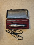 Hamilton Beach Classic Chrome Electric Knife Two Blades 8 & 5 Hard Case 74275z. Fixed Price $16.06.