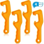 Mudder 4 Pieces Plastic Bucket Lid Opener 5 Gallon Paint 7.7 X 2 Inch, Yellow. Fixed Price $13.35.