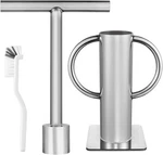 Upgraded Rock Crusher, Multipurpose Stone Stainless Steel Silver. Fixed Price $55.48.