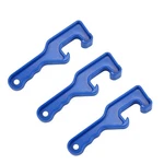 Hovico 3 Pieces 5 Gallon Plastic Bucket Lid Opener Paint Can Large, Blue. Fixed Price $9.11.