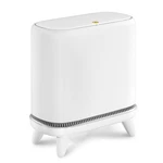 Bathroom Trash Can With Lid, Vacuum Adsorption Small Garbage 3.2 Gallon P.... Fixed Price $45.04.