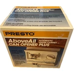 Presto Above All Undercabinet Electric Can Opener Plus 05605 White New Sealed. Fixed Price $69.99.
