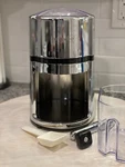 Nuvantee Manual Ice Crusher Shaver Snow Cone Machine Stainless Blades Zink Alloy. Fixed Price $12.00.