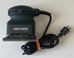 Black And Decker 7441 1/4 Sheet Palm Sander Tested Works!. Fixed Price $12.00.