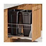 Yjhome Pull Out Trash Can Under Cabinet With 2 * 10gal Garbage, Cab... Fast Ship. Fixed Price $188.39.