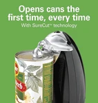 Hamilton Beach Electric Automatic Can Opener With Auto Shutoff Extra Tall, Black. Fixed Price $49.99.