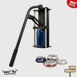 New Wall Mounted Can Crusher Heavy Duty Tin Plastic Bottle 12oz 16oz. Fixed Price $97.69.
