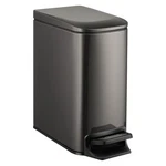 Tipgo Slim Bathroom Trash Can With Lid Soft Close, 6 Liter / 1.6 Black Gold. Fixed Price $63.98.