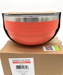 Yeti Rambler 2 Qt Bowl W/ Lid Papaya Rare First Seasonal Release New In Box. Fixed Price $139.95.