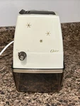 Oster Snowflake Ice Crusher 571-08b White Tested. Fixed Price $30.62.