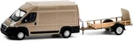 1:64 Greenlight 2019 Ram Promaster 2500 Van W/ Utility Trailer Hitch & Tow 21. Fixed Price $18.95.
