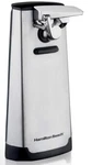 Hamilton Beach Electric Automatic Can Opener With Detachable Cutting Lever. Fixed Price $27.99.