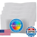 Itouchless Absorbx Trash Can Odor Filters 4-pack Natural Activated Charcoal Deod. Fixed Price $39.71.