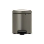 Brabantia Step-on Xs Trash Can Platinum 0.8 Gallon / 3l Bathroom Bedroom Office. Fixed Price $64.24.