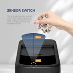 Ello&allo Garbage Can 13 Gallon 50 Liter Kitchen Motion Sensor Trash - Black. Fixed Price $65.82.