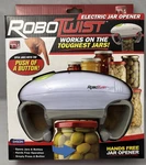 Robo Twist 1014 Electric Jar Opener - White. Fixed Price $24.95.