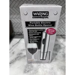 Waring Commercial Electric Wine Bottle Opener Ww0120 Stainless Rechargeable Nimh. Fixed Price $90.00.