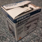 Presto Above All Under Cabinet Can Opener Plus 05605 Open Box Never Used. Fixed Price $50.00.