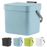 Lalastar 1.8gal Kitchen Compost Bin Hanging Trash Can For Cabinet/under Sink Lid. Fixed Price $43.72.