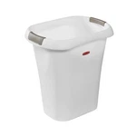 Rubbermaid Open Top Trash Can, 5.3-gallon, White Plastic 21-quart,. Fixed Price $34.25.