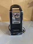Hamilton Beach Electric Can Opener Smooth Touch Easy Push 76606zf Black Works. Fixed Price $19.95.