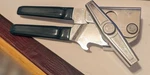 Vtg Swing-a-way Manual Can Opener Dark Green Grips Handles Bottle 7 Vgc. Fixed Price $9.99.