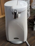 Oster 3147 Electric Can Opener With Knife Sharpener, Stainless Steel. Fixed Price $14.00.