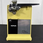 Vintage Electric Can Opener Knife Sharpener Iona K35ks. Fixed Price $18.22.