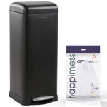 Happimess Hpm1007b Betty Retro 8-gallon Step-open Trash Can With Soft-close L.... Fixed Price $117.45.