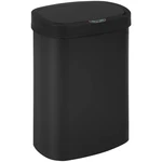 Black Plastic Touch Free High-capacity Garbage Can With Lid, 49l/13g, Rectang.... Fixed Price $74.60.