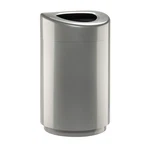 Safco Open Top Trash Can, 30 Gallon Stainless Steel Can For Indoor Use, Silver. Fixed Price $309.17.
