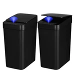 2 Pack Bathroom Trash Can,smart Touchless Can,automatic Motion Sensor T.... Fixed Price $42.13.