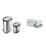 Ninestars Automatic Touchless Infrared Motion Sensor Trash Can Combo Set, 13 .... Fixed Price $176.20.