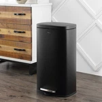 Happimess Hpm1011-trash-can Curtis 25" Tall 8-gallon Step-open - Black. Fixed Price $142.15.