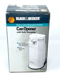Black & Decker Can Opener W/ Knife Sharpener Model Ec43 White 1991 Vintage. Fixed Price $102.14.