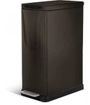 Home Zone Living 12 Gallon Slim Kitchen Trash Can. Fixed Price $78.00.