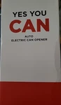 Yes You Can By Kitchen Mama Co1100-w Auto Electric Opener - White, New. Fixed Price $15.20.