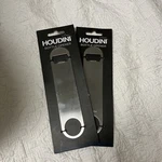 Houdini Corrosion Free Stainless Steel Bottle Opener (2) Dishwasher Safe New. Fixed Price $12.99.