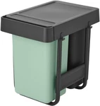 Brabantia Sort & Go Pull Out Trash Can, 2x4gal Built-in Under Kitchen Sink Cabin. Fixed Price $67.85.