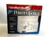 Nos Hamilton Beach Power Opener 76400, Under The Cabinet, New Old Stock. Fixed Price $49.99.
