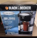 Black & Decker Lids Off Professional Jar Opener Jw200bm Automatic New. Fixed Price $79.99.