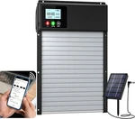 Wifi Remote Control Automatic Chickencoop Door Opener Solar Powered With Battery. Fixed Price $167.70.