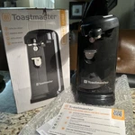 Toastmaster Standard Can Opener - Model Tm-91cn Color Black Used Once!. Fixed Price $14.00.