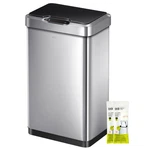 Eko Mirage-t 50 Liter /13.2 Gallon Touchless Rectangular Motion Sensor Trash Can. Fixed Price $109.85.