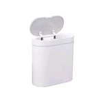 Elpheco White 2.5 Gallon Smart Sensor Waterproof Odor Blocking Trash Can. Fixed Price $49.00.